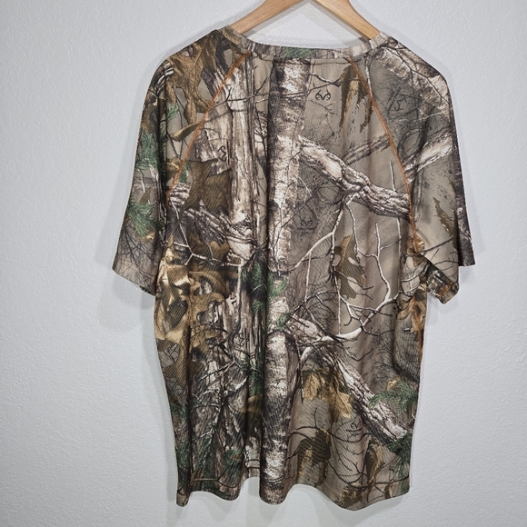 Master Sportsman XL Rugged Outdoor Gear Realtree Camouflage Shirt - Picture 4 of 4